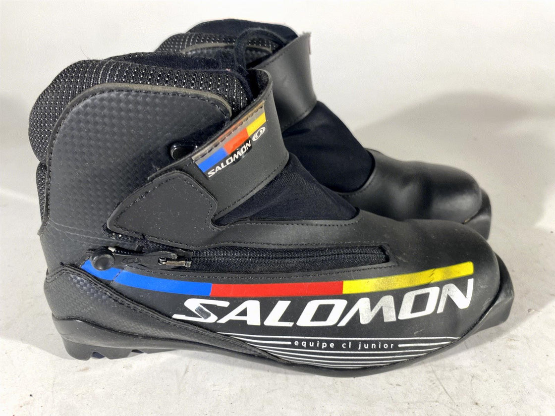 SALOMON Classic JR Cross Country Ski Boots Size EU37 1/3 US5 SNS Profil 2297