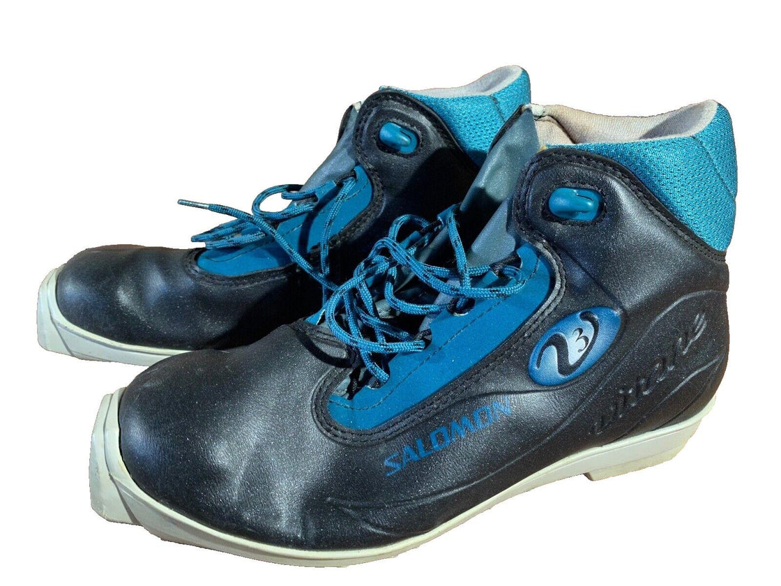 Salomon V3 Nordic Cross Country Ski Boots Size EU39 US6 SNS Profil 2060