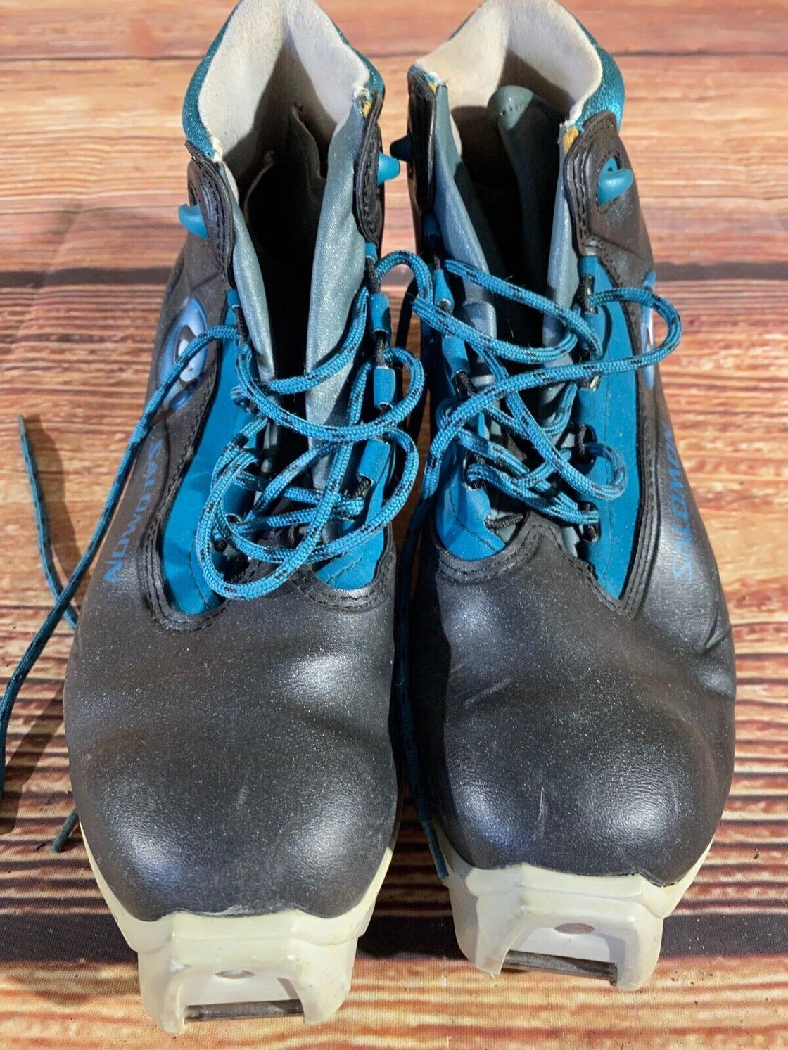 Salomon V3 Nordic Cross Country Ski Boots Size EU39 US6 SNS Profil 2060