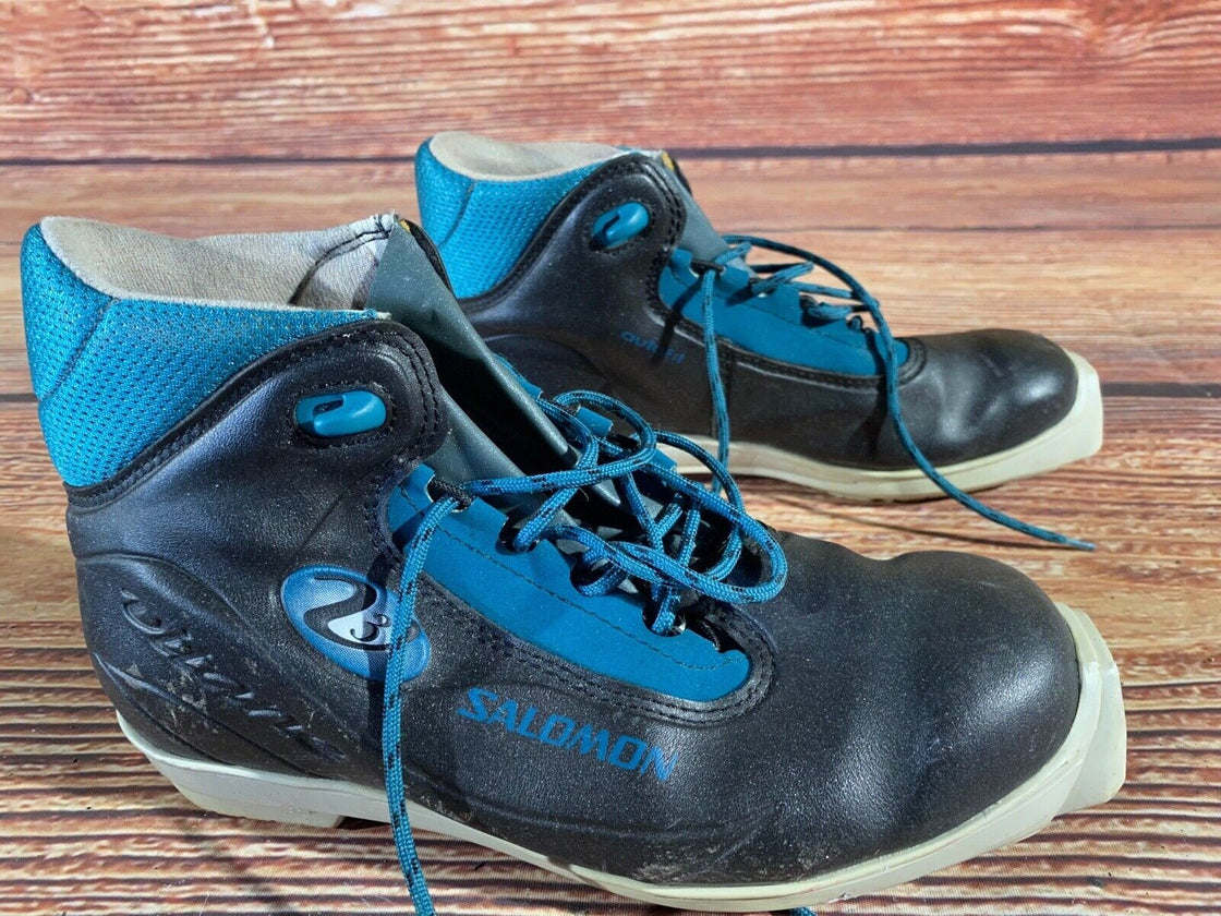 Salomon V3 Nordic Cross Country Ski Boots Size EU39 US6 SNS Profil 2060