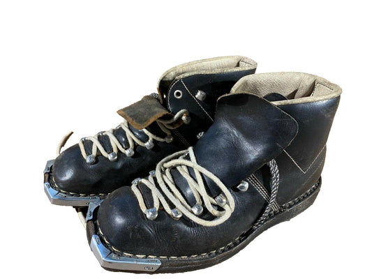 Garmisch Cross Country Ski Boots Backcountry 75mm NN EU 38 US 6 Vintage KL2