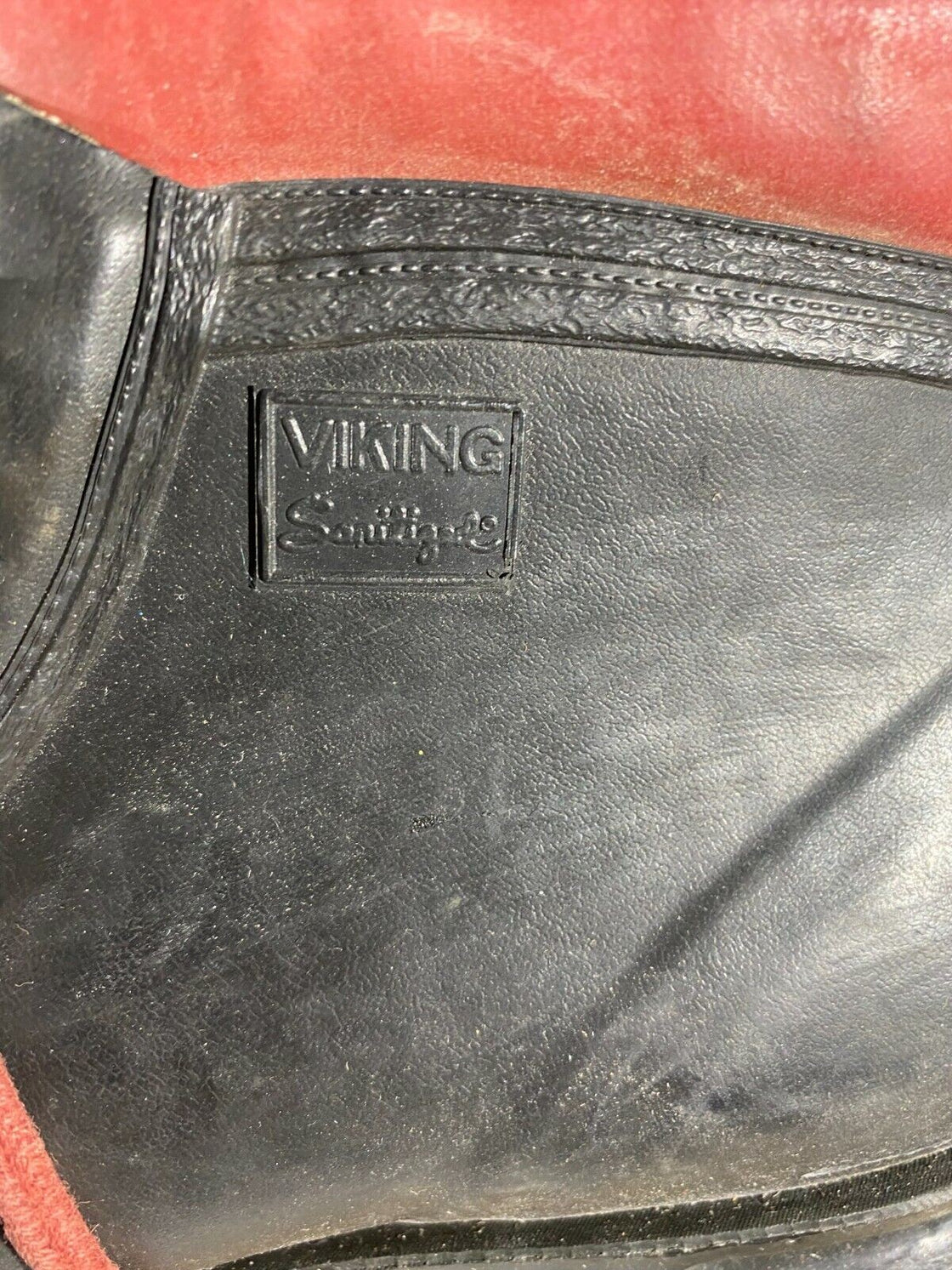 VIKING Vintage Cross Country Ski Boots for Kandahar Old Cable Binding EU39 US6.5