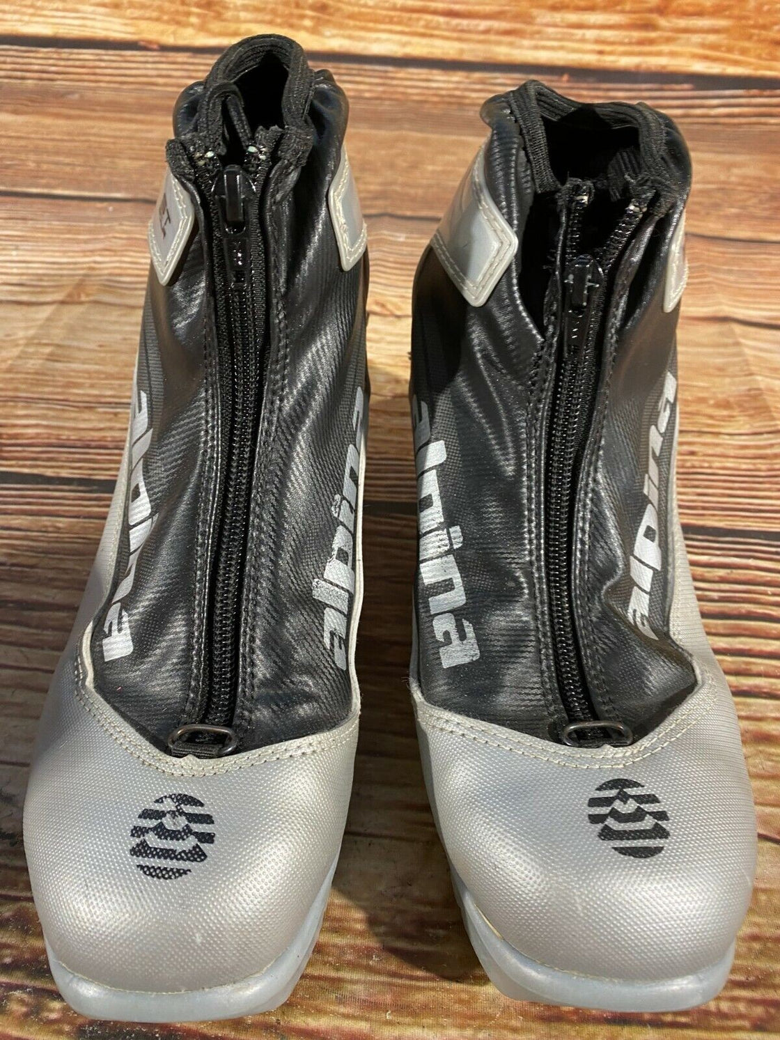 Alpina ST30 Jr Nordic Cross Country Ski Boots Size EU37 US5 for NNN 2833