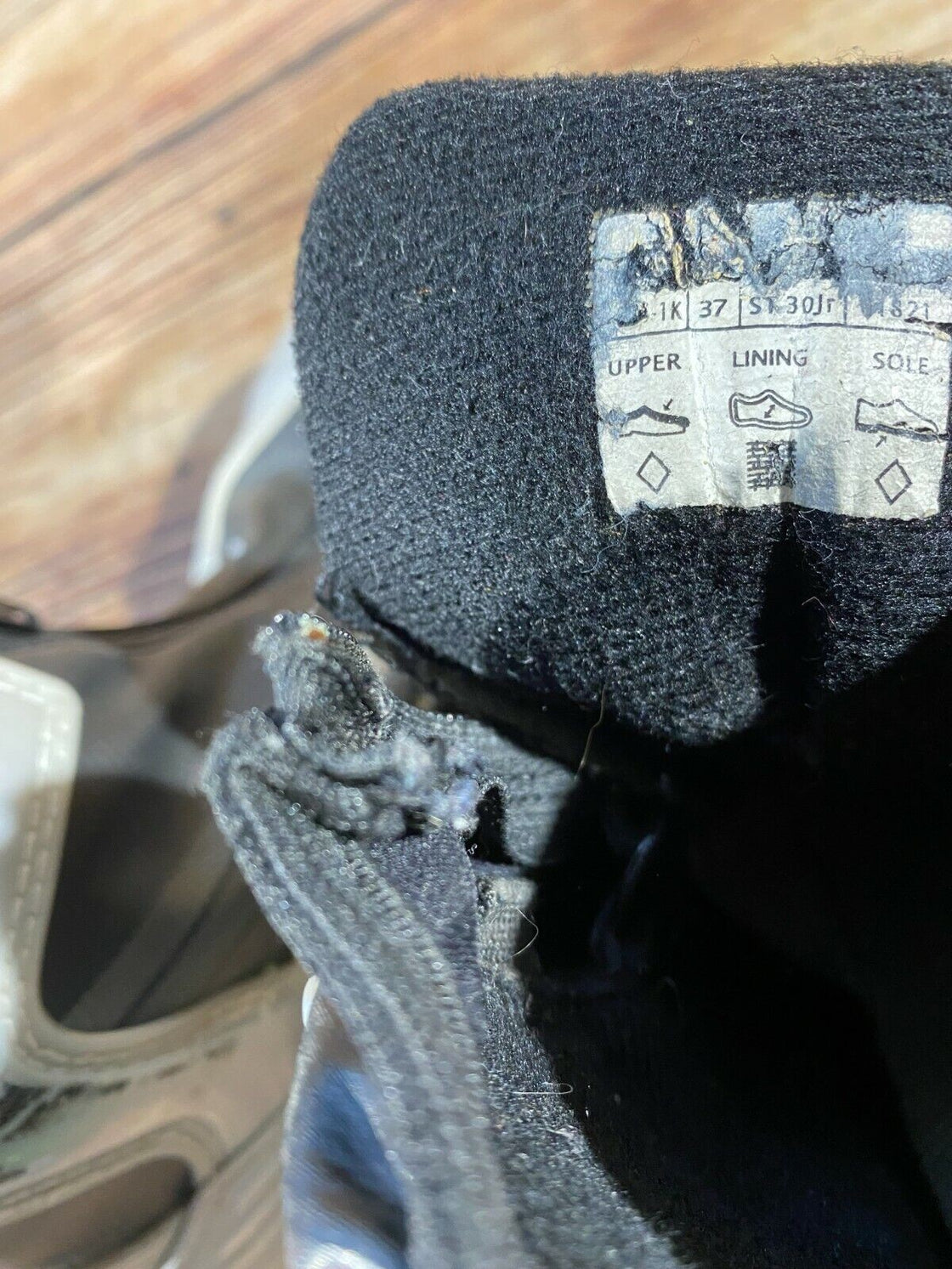 Alpina ST30 Jr Nordic Cross Country Ski Boots Size EU37 US5 for NNN 2833