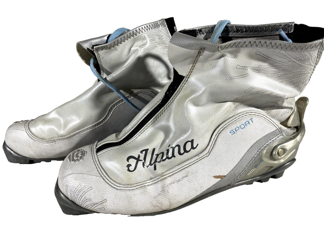 Alpina SCL Eve Nordic Cross Country Ski Boots Size EU39 US7 for NNN 3180