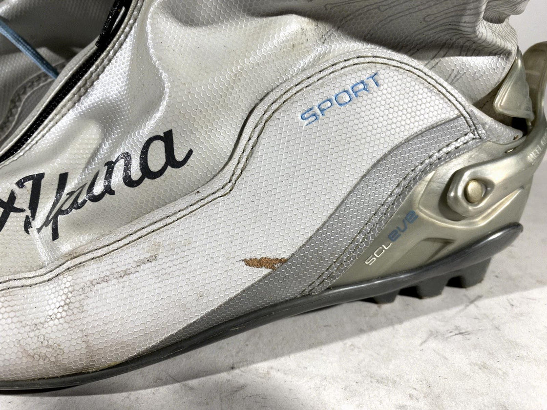 Alpina SCL Eve Nordic Cross Country Ski Boots Size EU39 US7 for NNN 3180