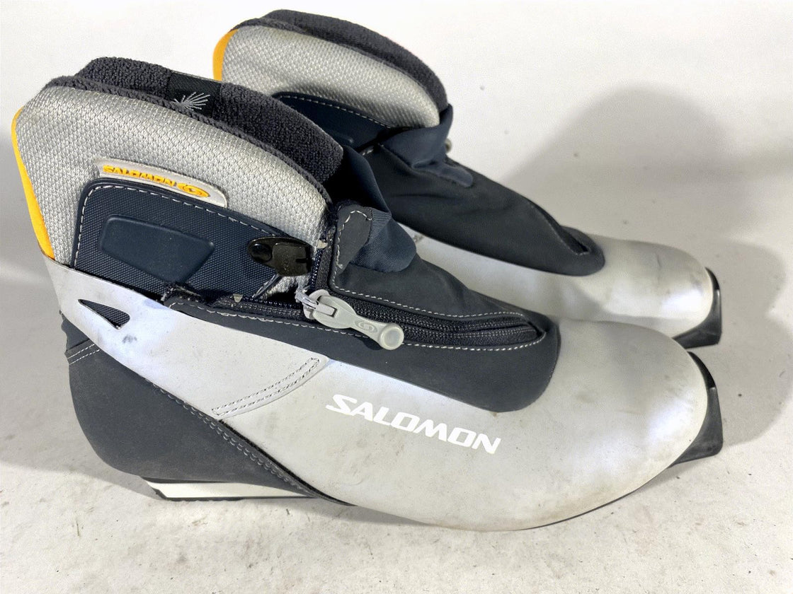 Salomon Nordic Cross Country Ski Boots Size EU38 2/3 US7 SNS Profil 2155