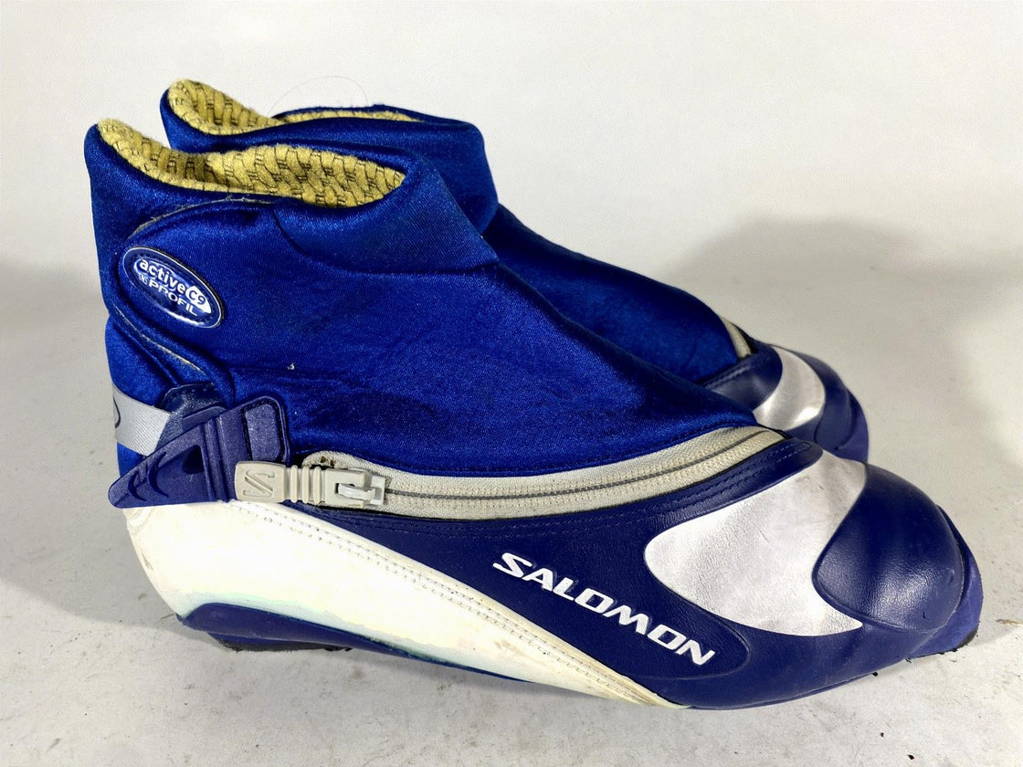 Salomon Active 9 Nordic Cross Country Ski Boots EU39 1/3 US6.5 SNS Profil 2362