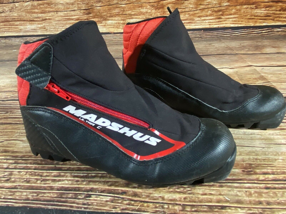 Madshus Ultra C Nordic Cross Country Ski Boots Size EU38 US5.5 NNN 2676