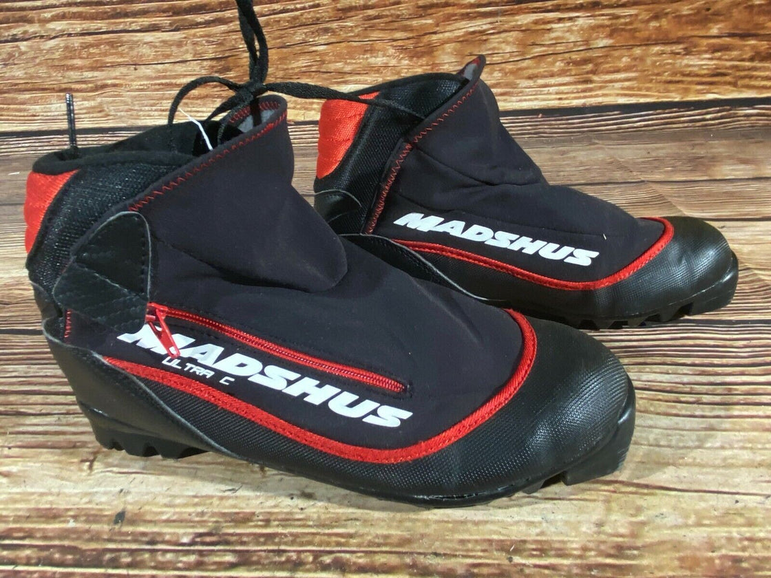 Madshus Ultra C Nordic Cross Country Ski Boots Size EU39 US6 NNN Rottefella 2677