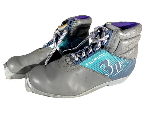 Salomon 311SR Cross Country Ski Boots Classic SNS Profil EU 42 US 8.5 265mm 2407