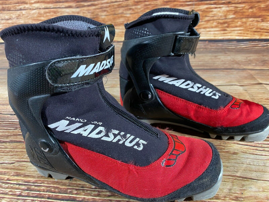 Madshus Nano JRR Nordic Cross Country Ski Boots Size EU37 US5 NNN 2716