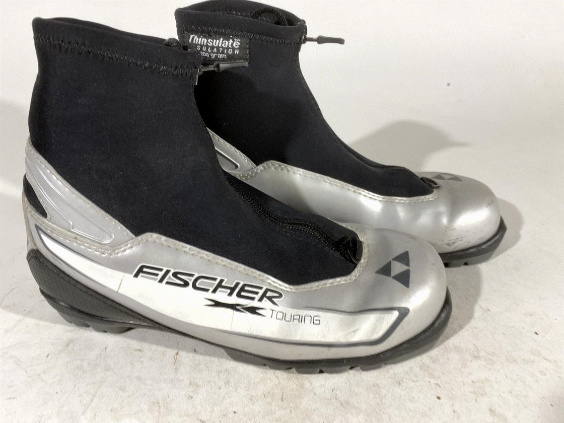 Fischer XC Touring Nordic Cross Country Ski Boots Size EU37 US5.5 for NNN 1413