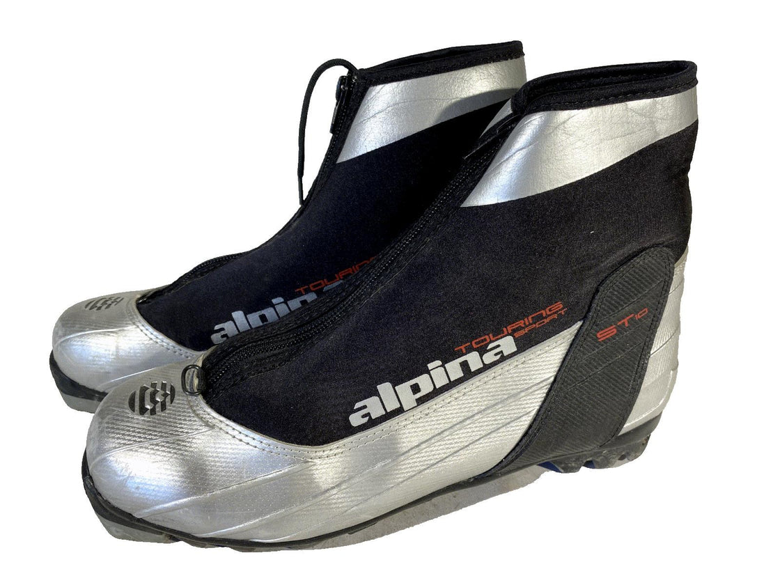 Alpina ST10 Touring Nordic Cross Country Ski Boots Size EU41 US8 for NNN 3187