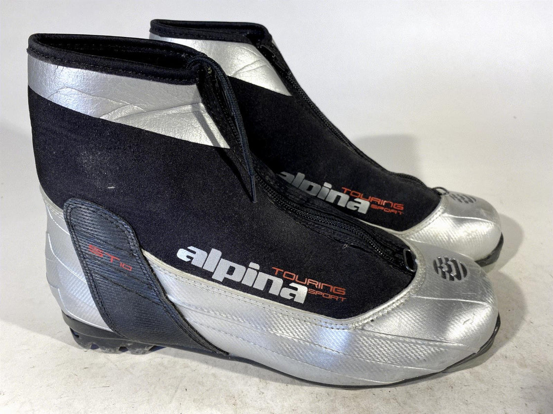 Alpina ST10 Touring Nordic Cross Country Ski Boots Size EU41 US8 for NNN 3187