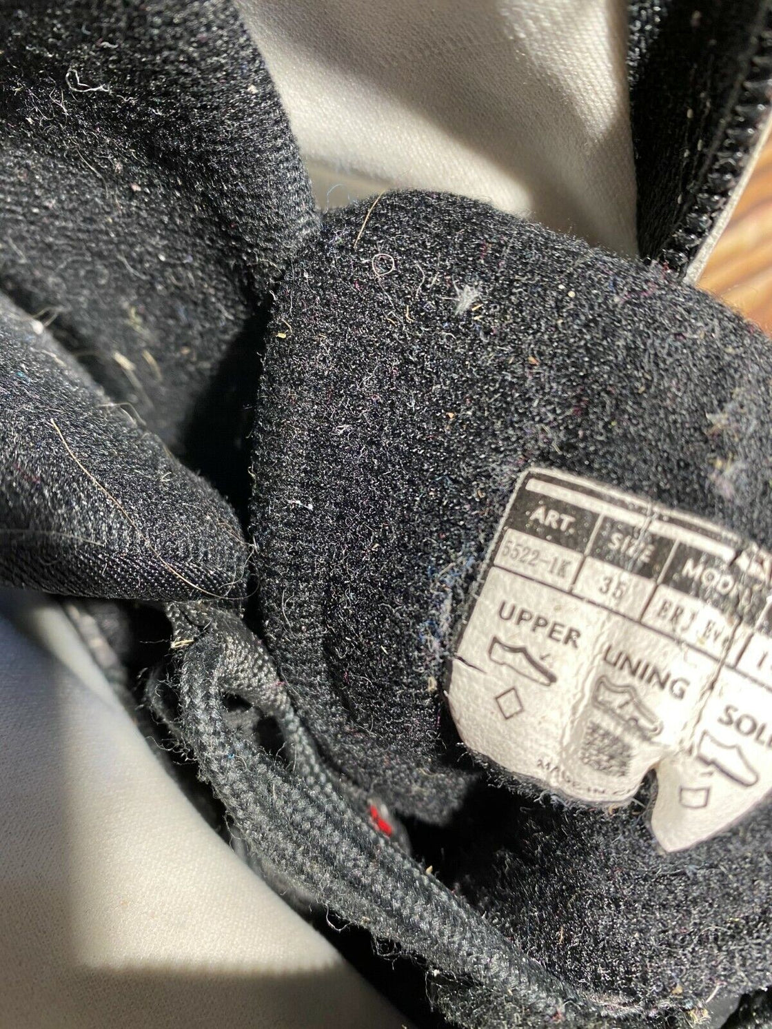 Alpina Eve Racing Elite Nordic Cross Country Ski Boots Size EU35 US3.5 NNN 3183