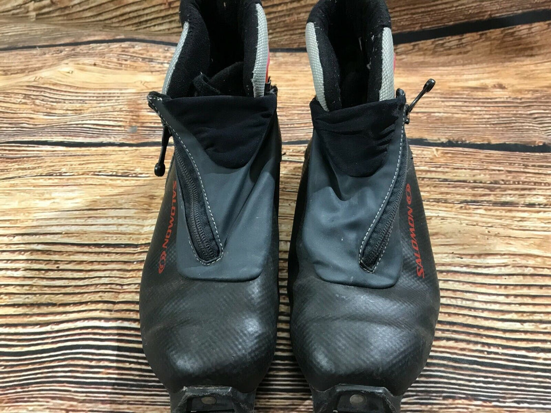 SALOMON Cross Country Ski Boots Size EU39 1/3 US6.5 SNS Profil 2433