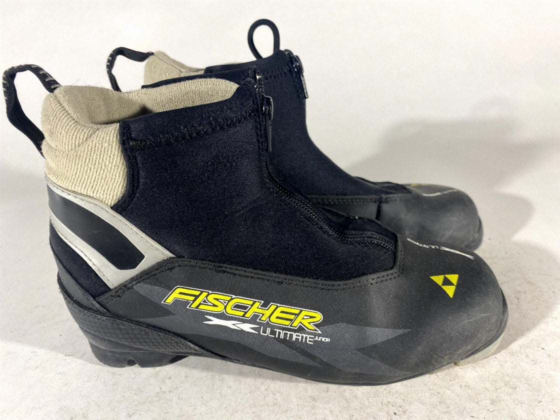 Fischer Ultimate Nordic Cross Country Ski Boots Size EU37 US5.5 NNN 1509