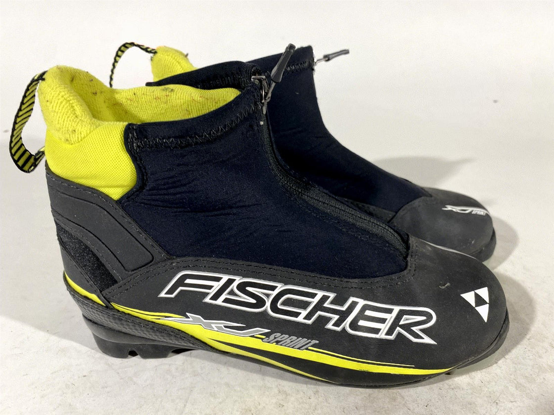 Fischer XJ Sprint Nordic Cross Country Ski Boots Size EU37 US5 NNN 1543