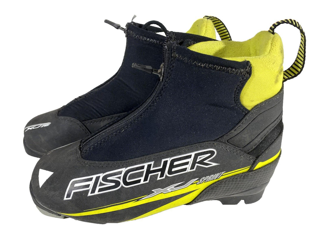 Fischer XJ Sprint Nordic Cross Country Ski Boots Size EU37 US5 NNN 2456