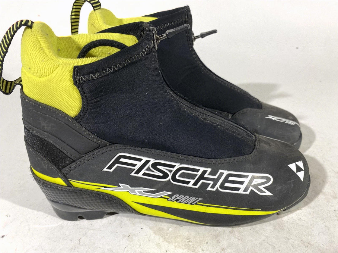Fischer XJ Sprint Nordic Cross Country Ski Boots Size EU37 US5 NNN 2456