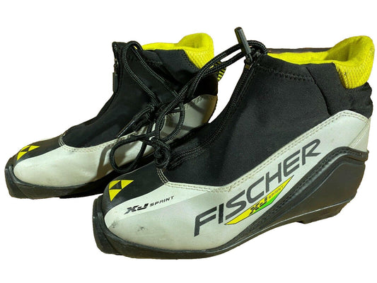 Fischer XJ Sprint Cross Country Ski Boots Classic SNS Profil EU 36 US 4.5 1584