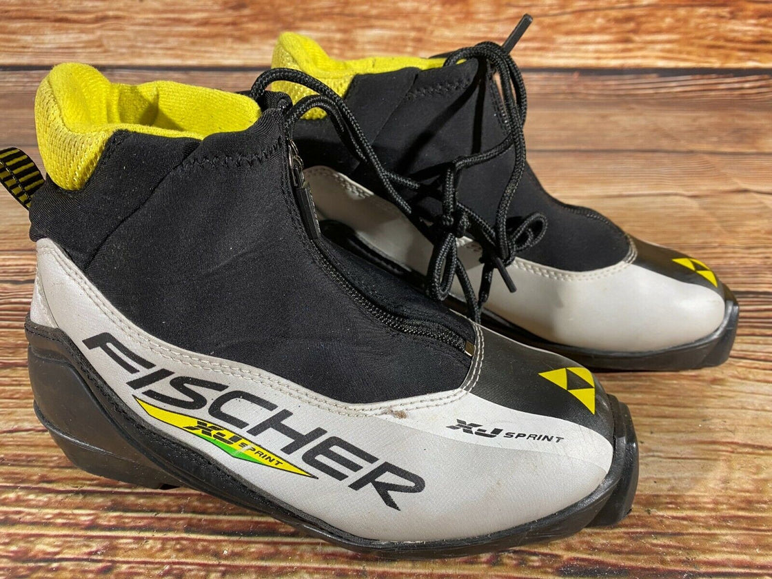 Fischer XJ Sprint Nordic Cross Country Ski Boots Size EU36 US4.5 SNS Profil 1584