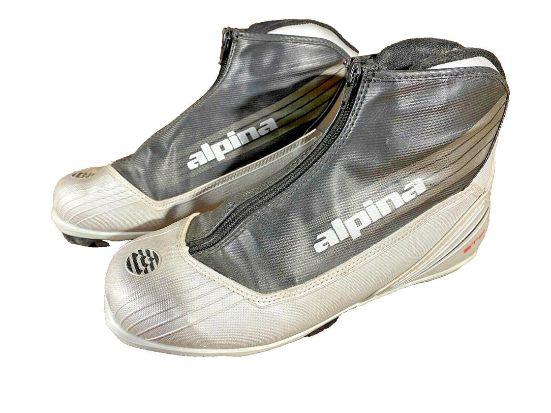 Alpina ST25 Cross Country Ski Boots Classic Size EU42 US9 NNN Rottefella 3178