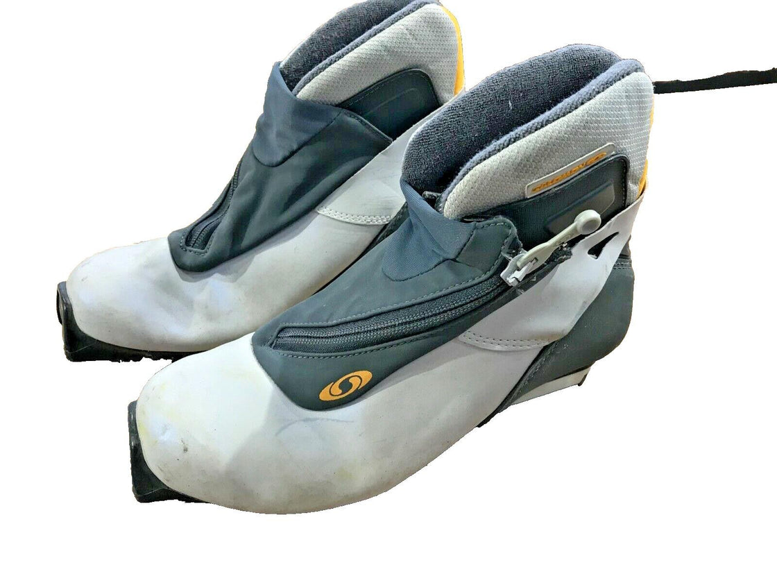 SALOMON Combi Classic Cross Country Ski Boots Size EU38 US6.5 SNS Profil 2288
