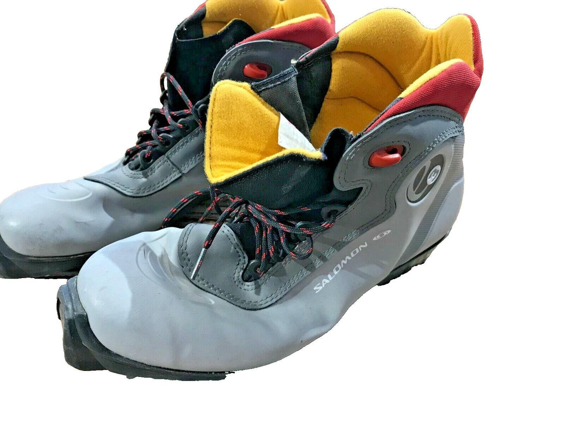SALOMON E3 Nordic Cross Country Ski Boots Size EU41 US7.5 SNS Profil 2378