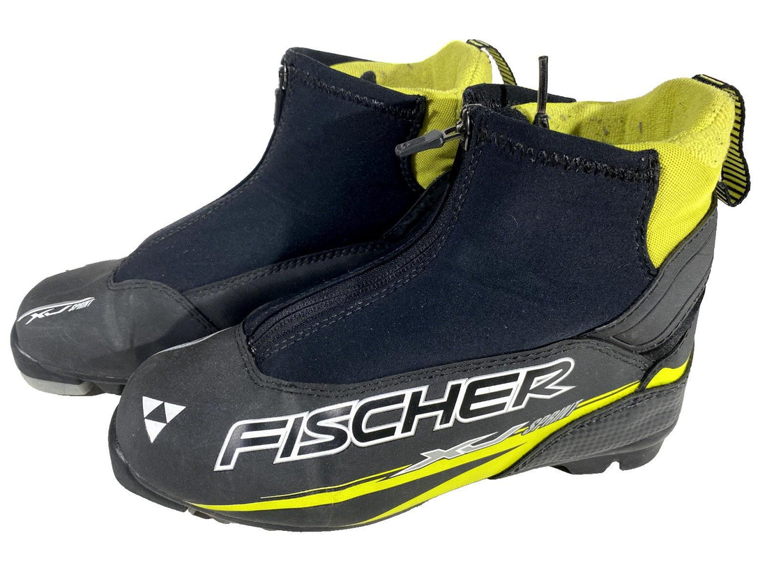 Fischer XJ Sprint Nordic Cross Country Ski Boots Size EU38 US6 NNN 1544