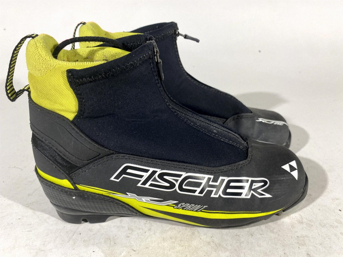 Fischer XJ Sprint Nordic Cross Country Ski Boots Size EU38 US6 NNN 1544