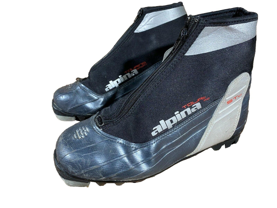 Alpina ST10 Nordic Cross Country Ski Boots Size EU39 US7 NNN 2996