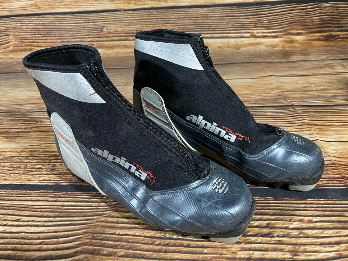 Alpina ST10 Nordic Cross Country Ski Boots Size EU39 US7 NNN 2996