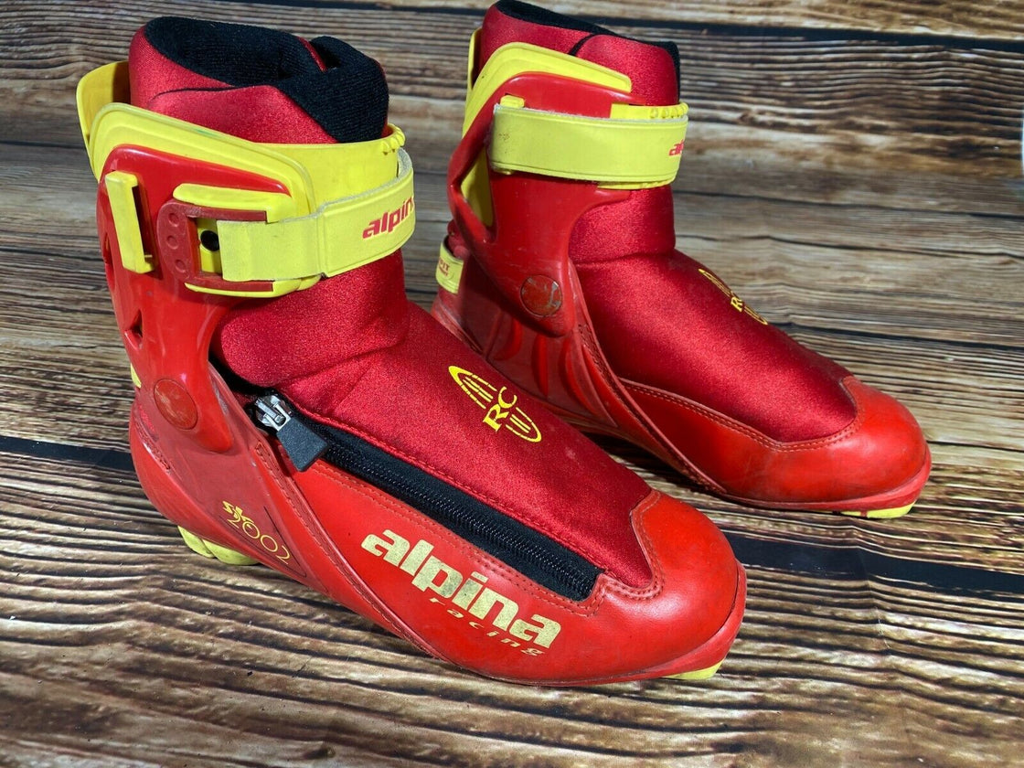 Alpina 2002 RC Cross Country Ski Boots Classic Size EU39 US7 NNN Rottefella 2912