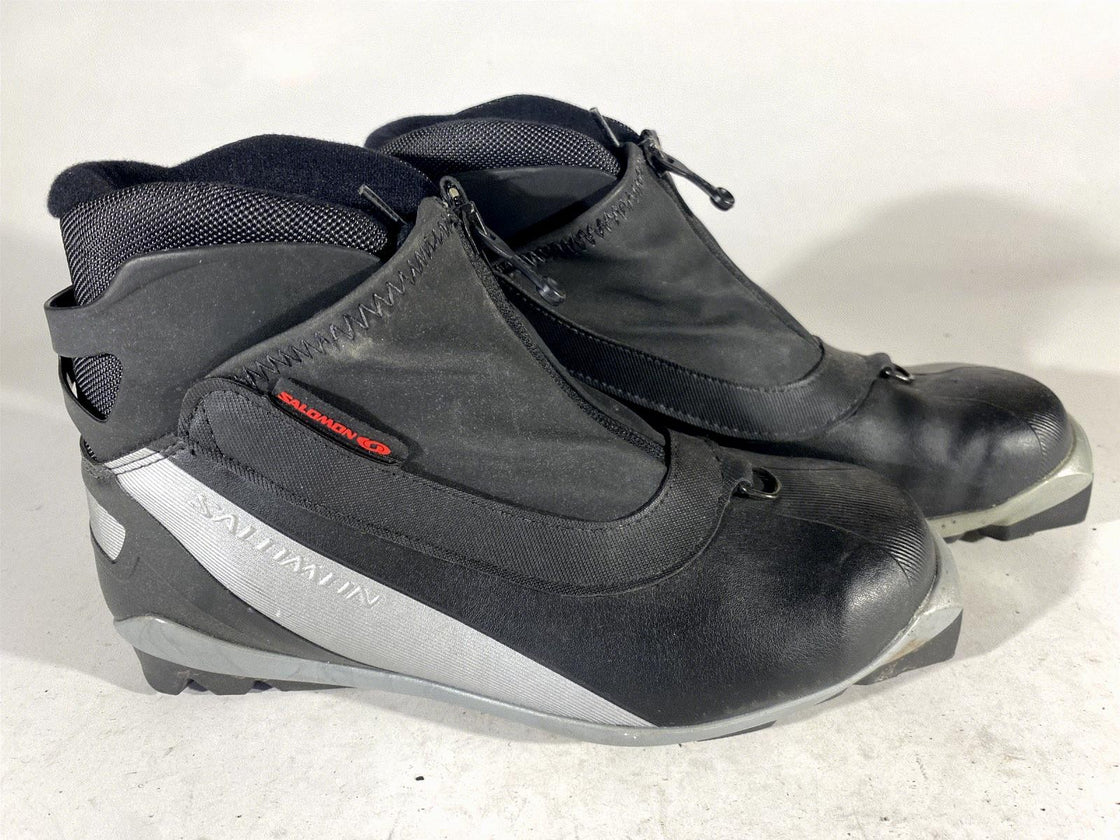 Salomon Touring Nordic Cross Country Ski Boots Size EU42 US8.5 SNS Profil 2105