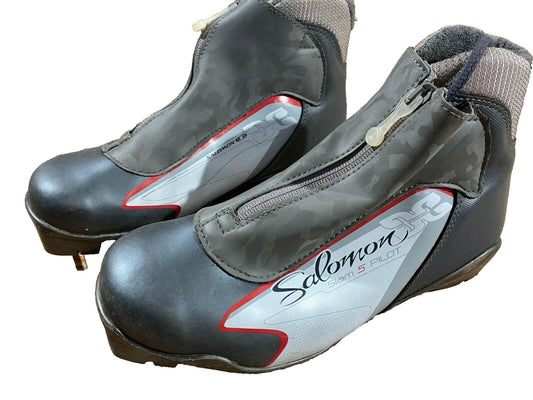 Salomon Siam 5 Cross Country Ski Boots Classic SNS Pilot EU 37.5 US 6 230mm 2129