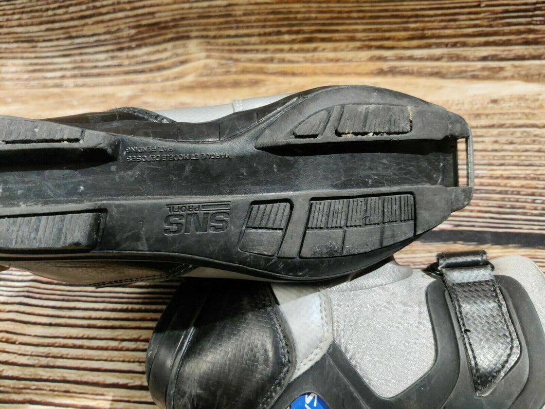 SALOMON Pro Combi Nordic Cross Country Ski Boots Size EU37 US5 SNS Profil 2387