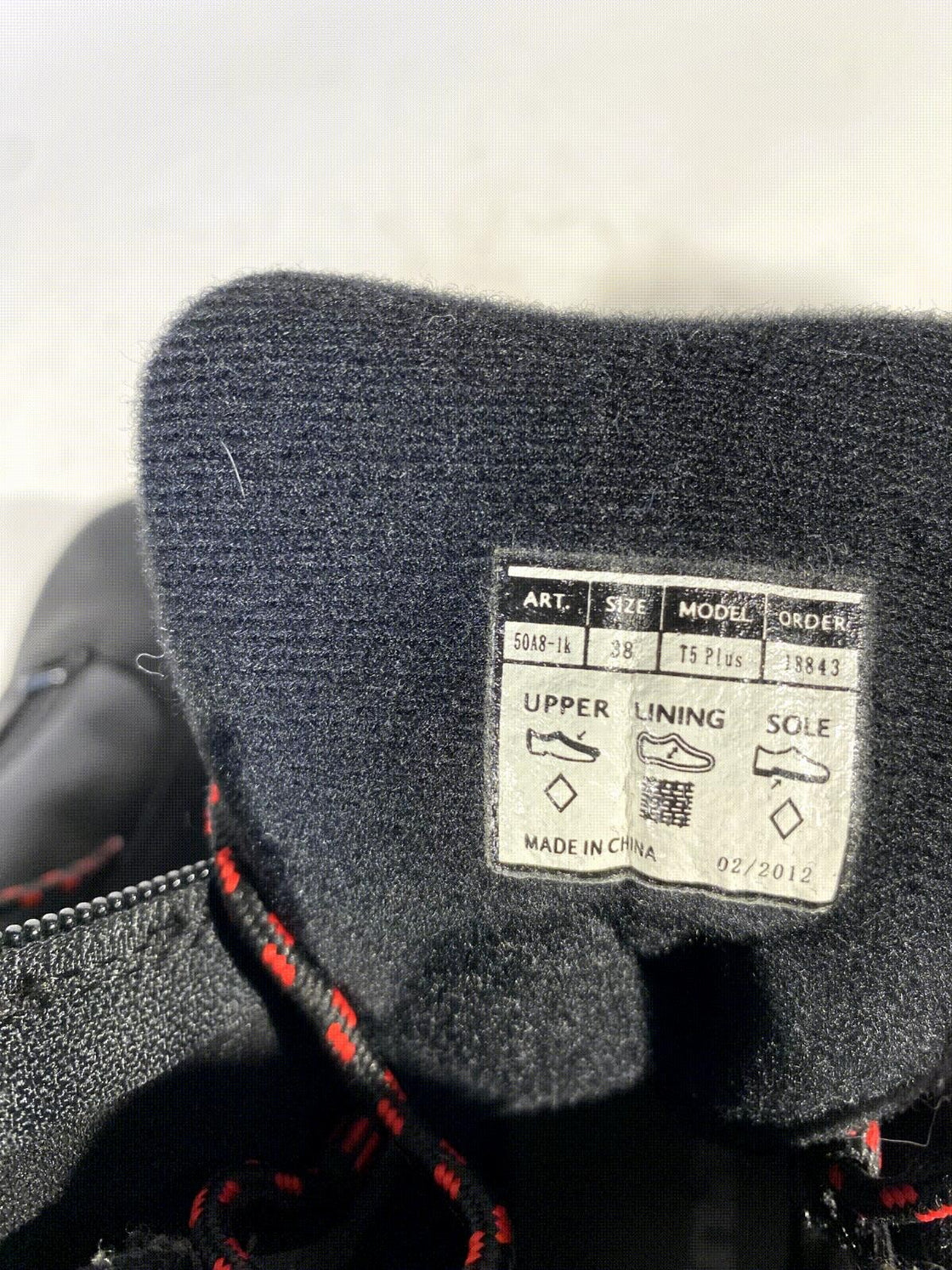 Alpina T5 Plus Nordic Cross Country Ski Boots Size EU38 US6 for NNN 2989