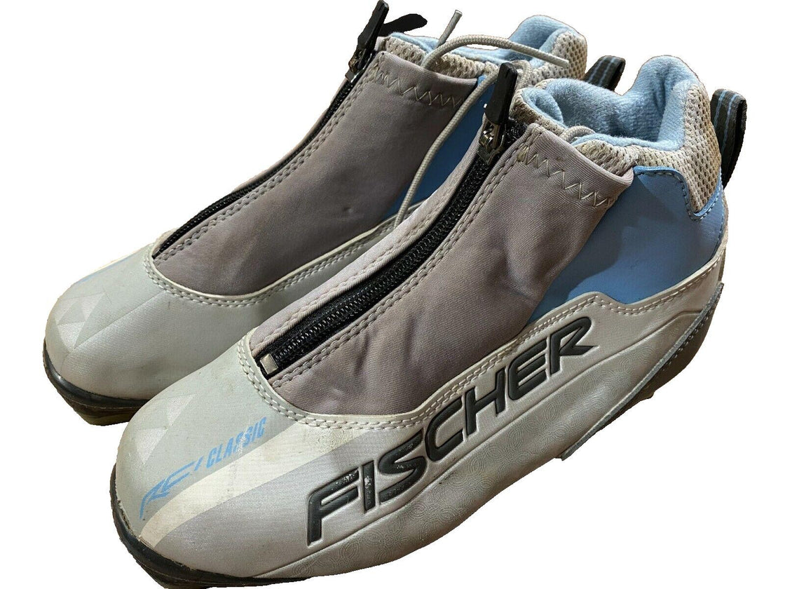 Fischer RC1 Classic Cross Country Ski Boots Combi Size EU36 US4.5 NNN 1518