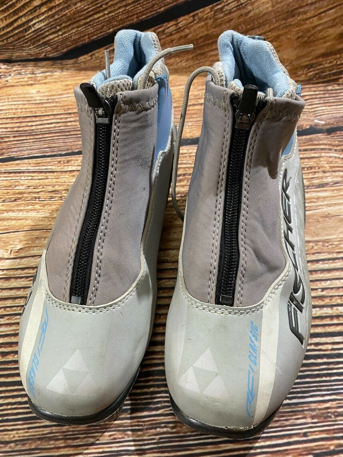 Fischer RC1 Classic Cross Country Ski Boots Combi Size EU36 US4.5 NNN 1518