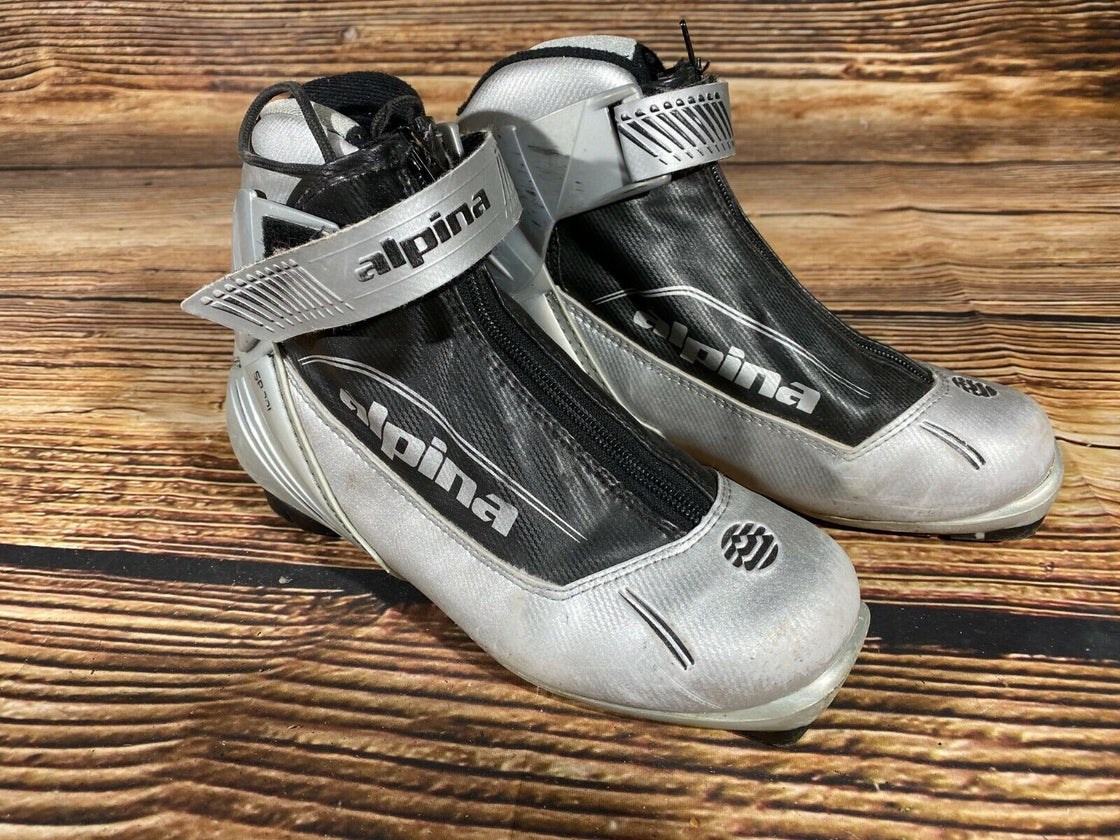Alpina SP30L Cross Country Ski Boots Classic Size EU37 US5 NNN Rottefella 863
