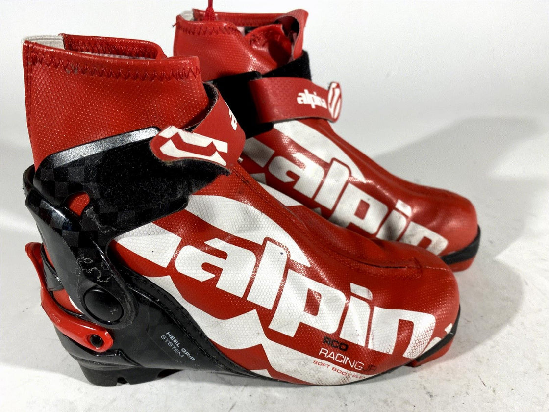 Alpina RCO Racing JR Nordic Cross Country Ski Boots Size EU35 US3.5 NNN 2992