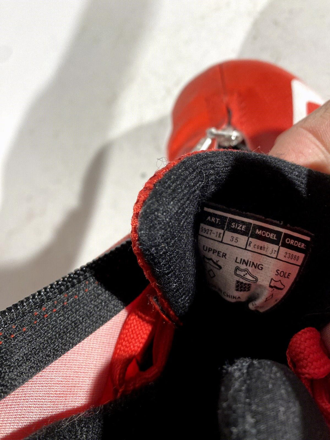 Alpina RCO Racing JR Nordic Cross Country Ski Boots Size EU35 US3.5 NNN 2992