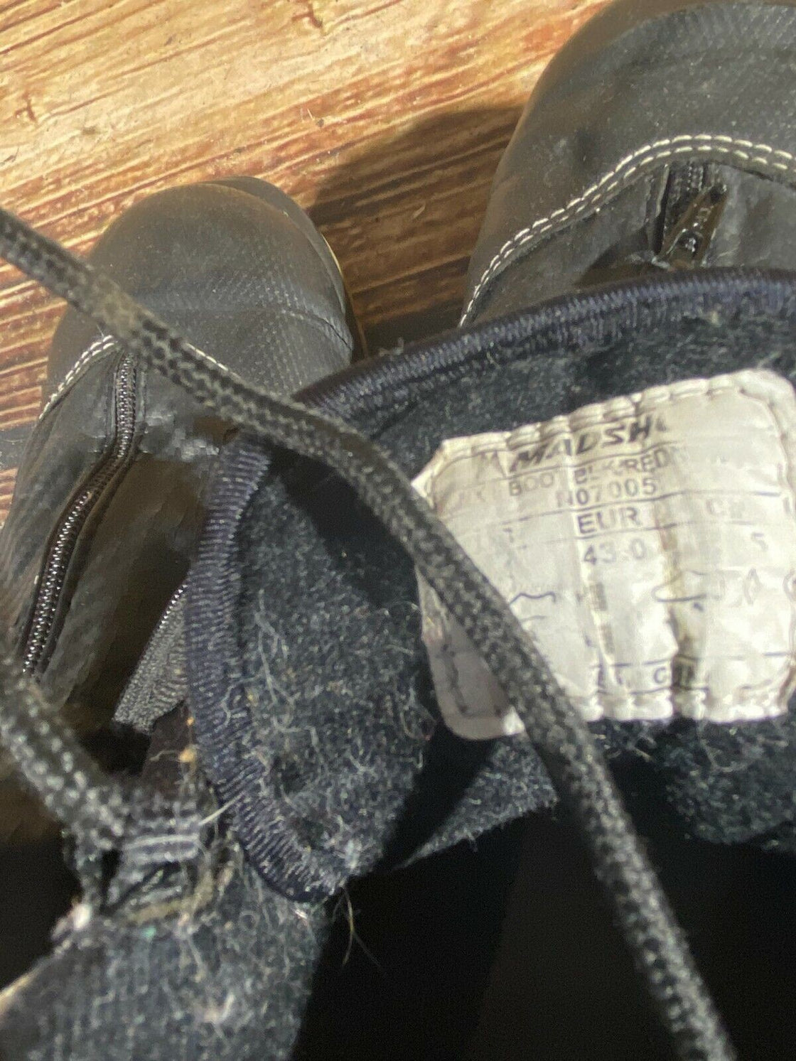 Madshus Nx6 Nordic Cross Country Ski Boots Size EU43 US9 NNN Rottefella 2541