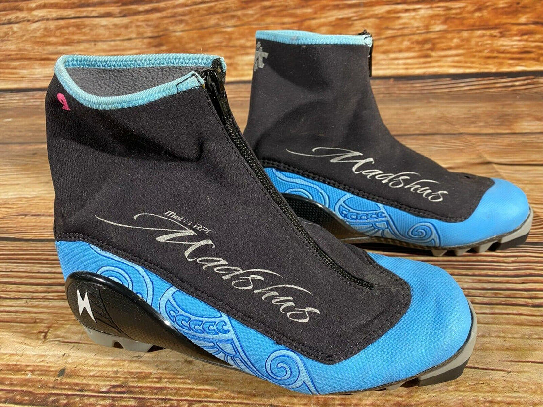 Madshus Metis RPC Nordic Cross Country Ski Boots Size EU38 US6.5 NNN 2725