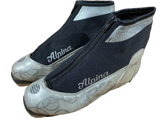Alpina Eve 10T Cross Country Ski Boots Classic NNN EU 38 US 6 248mm