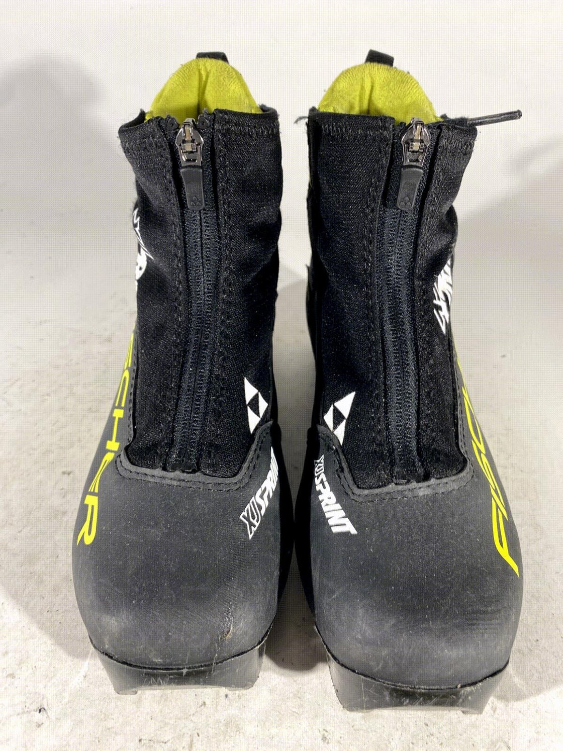Fischer XJ Sprint Nordic Cross Country Ski Boots Size EU38 US6 NNN 1418