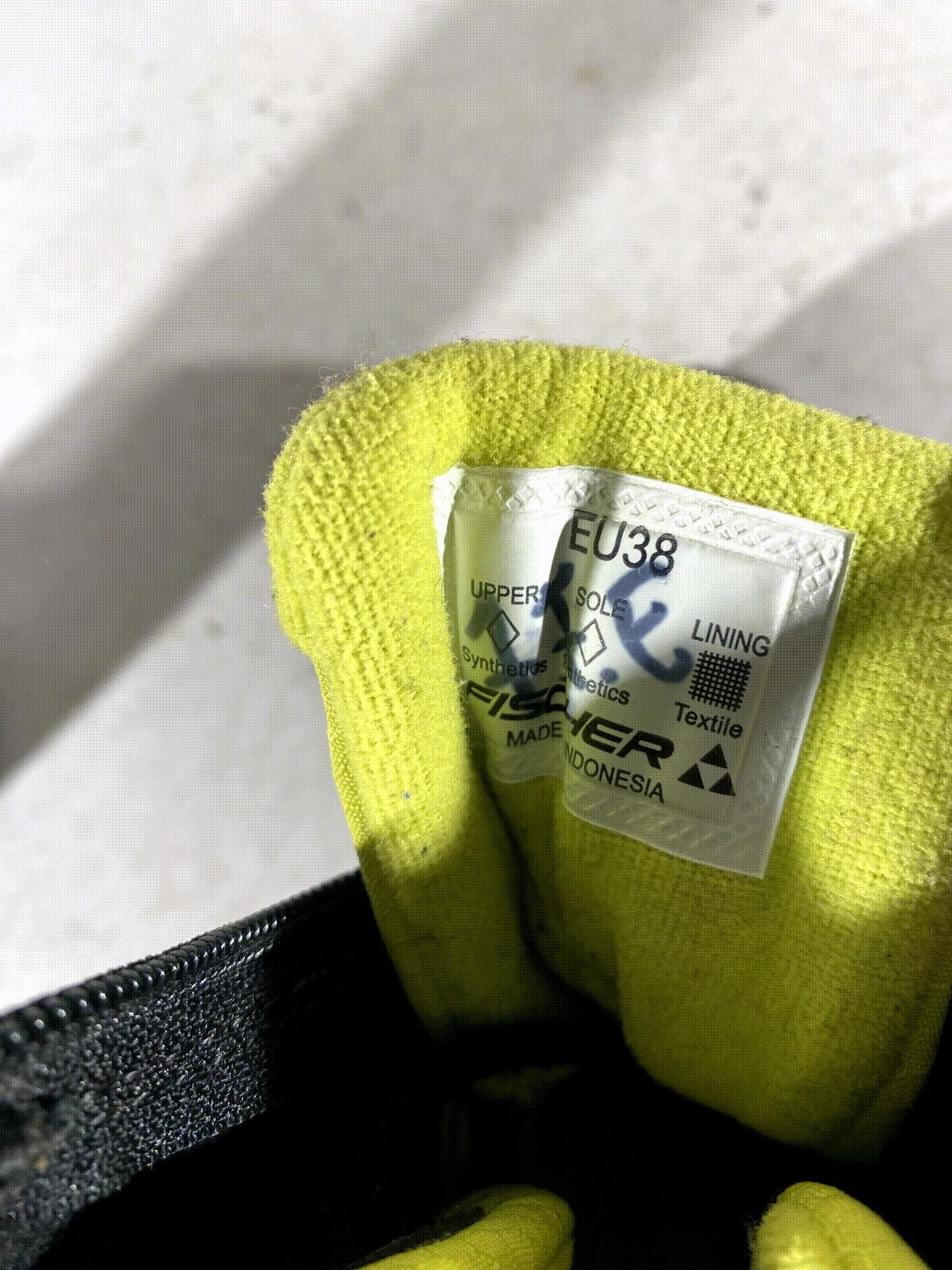 Fischer XJ Sprint Nordic Cross Country Ski Boots Size EU38 US6 NNN 1418