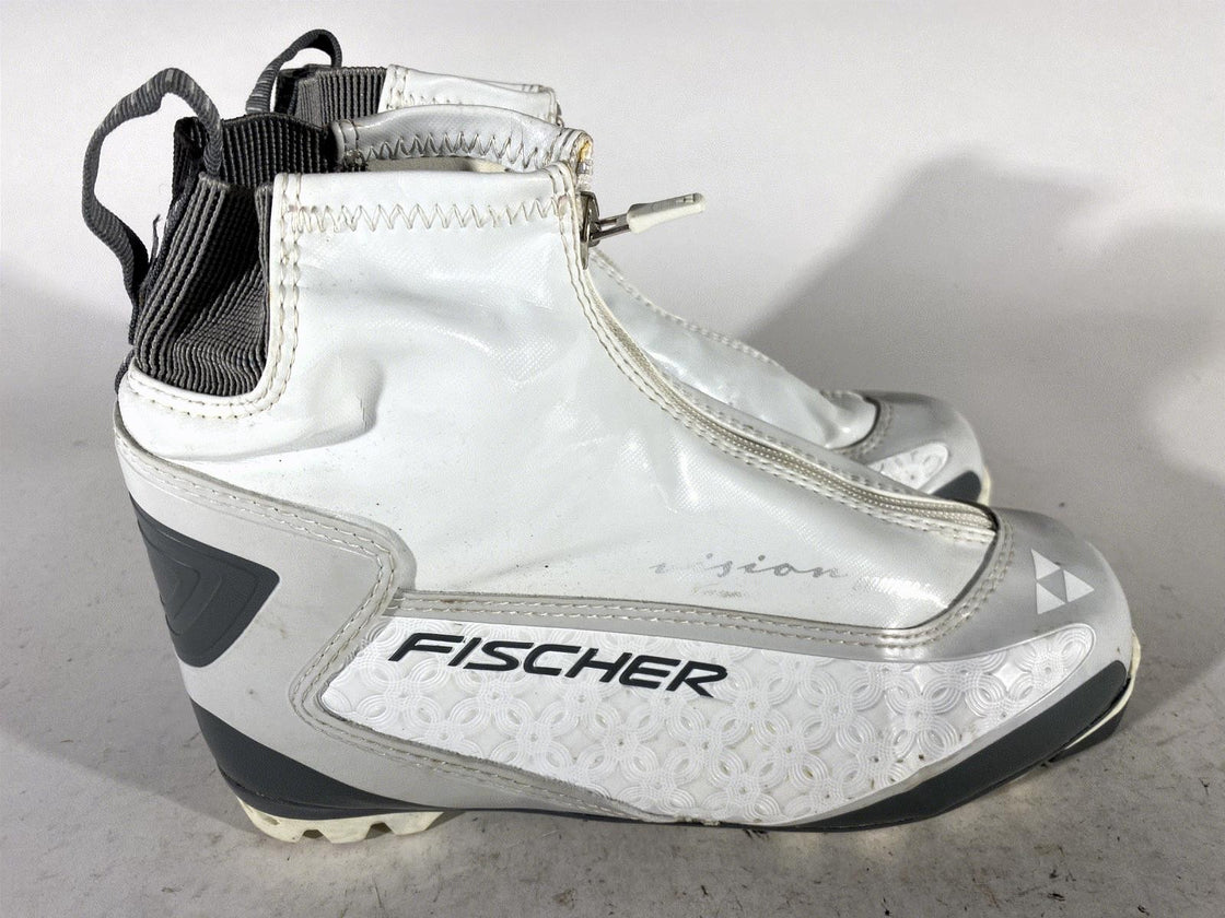 Fischer Vision Nordic Cross Country Ski Boots Size EU40 US7.5 for NNN 1535